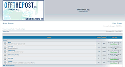 Desktop Screenshot of offthepost.org